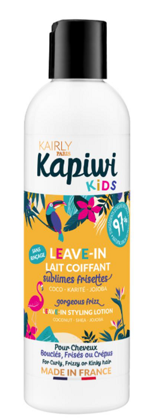 Kairly paris Kapiwi kids Leave-in lait coiffant sublimes frisettes gorgeous frizz leave-in styling lotion