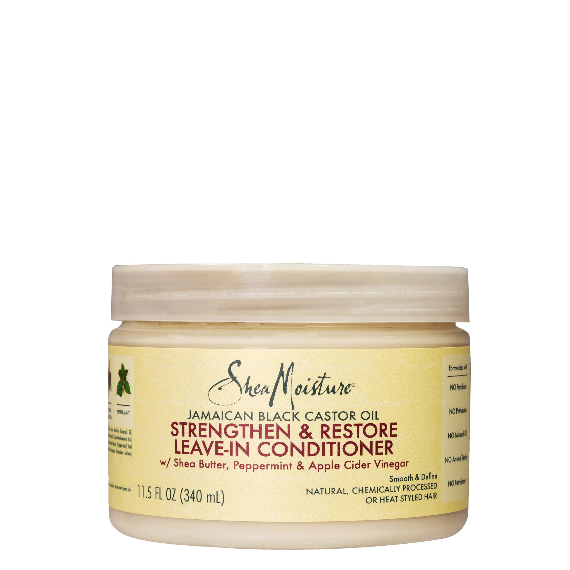 Shea moisture Jamaican black castor oil Strengthen & restore leave-in conditioner