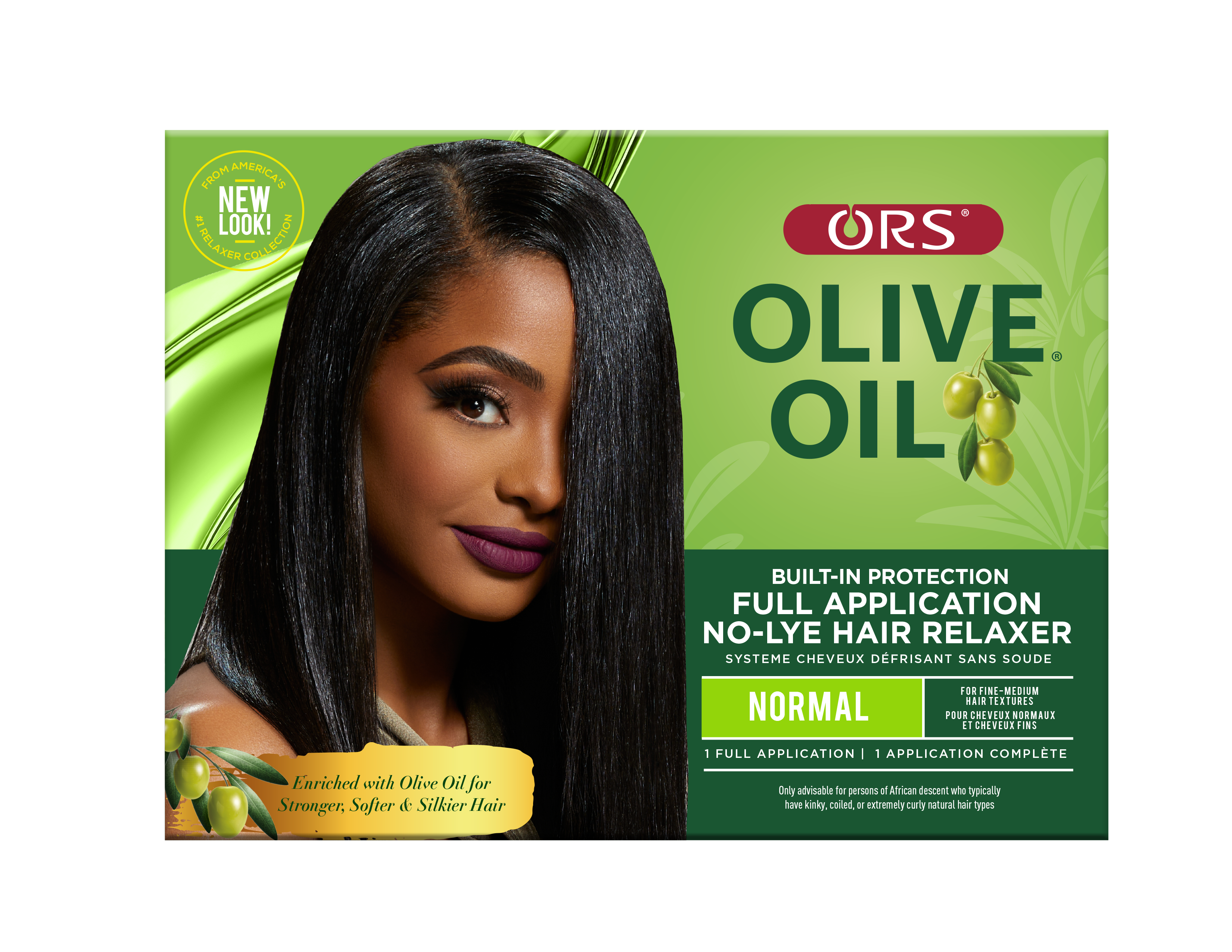 ORS Olive oil Built-in protection Full application no-lye hair relaxer