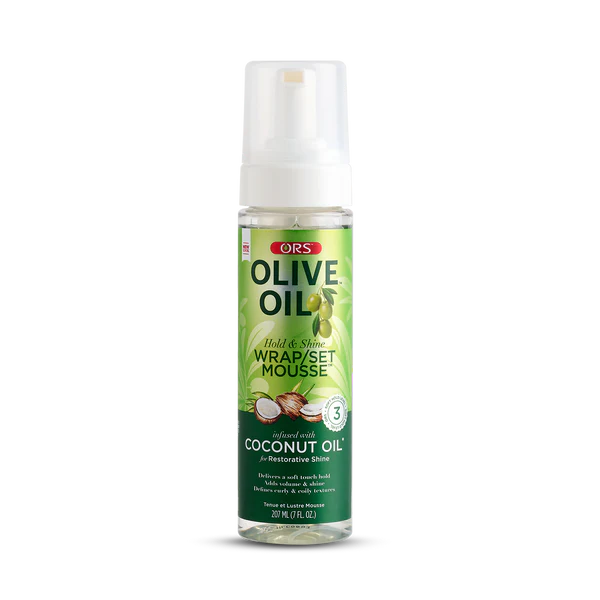 ORS olive oil wrap/set mousse