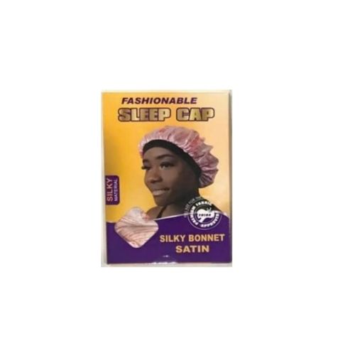 Fashion Sleep Cap Silky Bonnet Satin