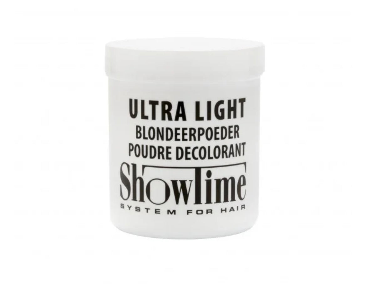 Ultra light Blondeerpoeder poudre decolorant Showlime system for hair