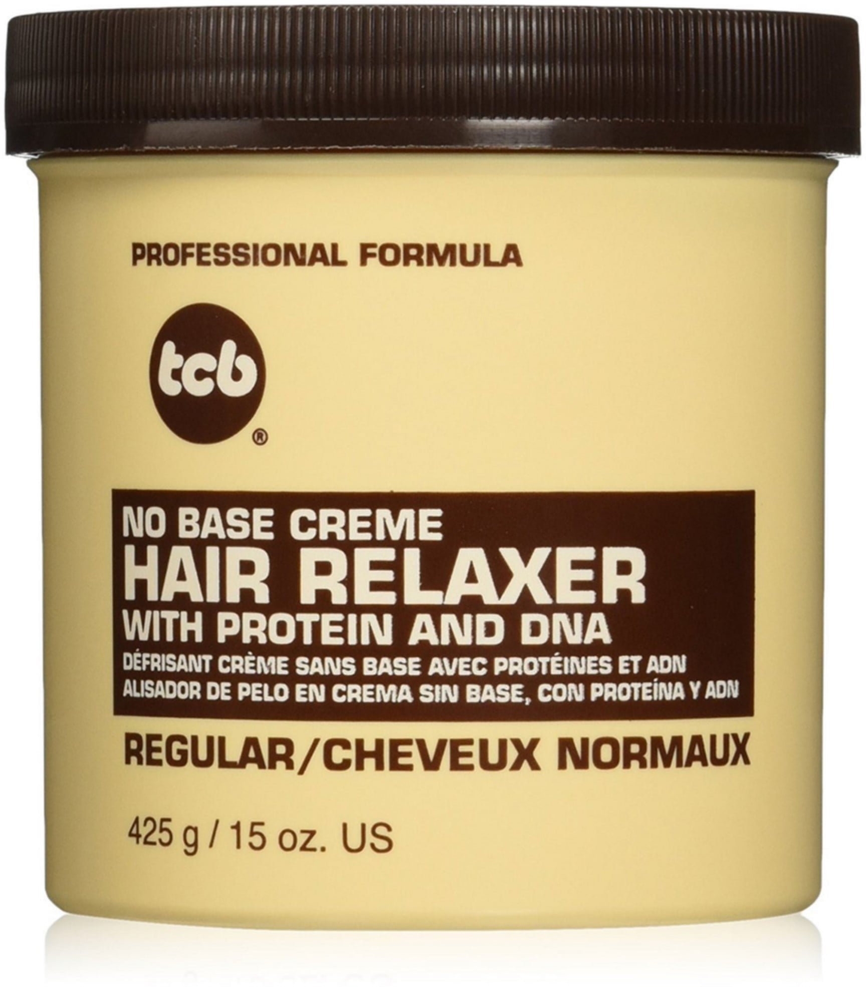 tcb no base creme hair relaxer with protein and dna