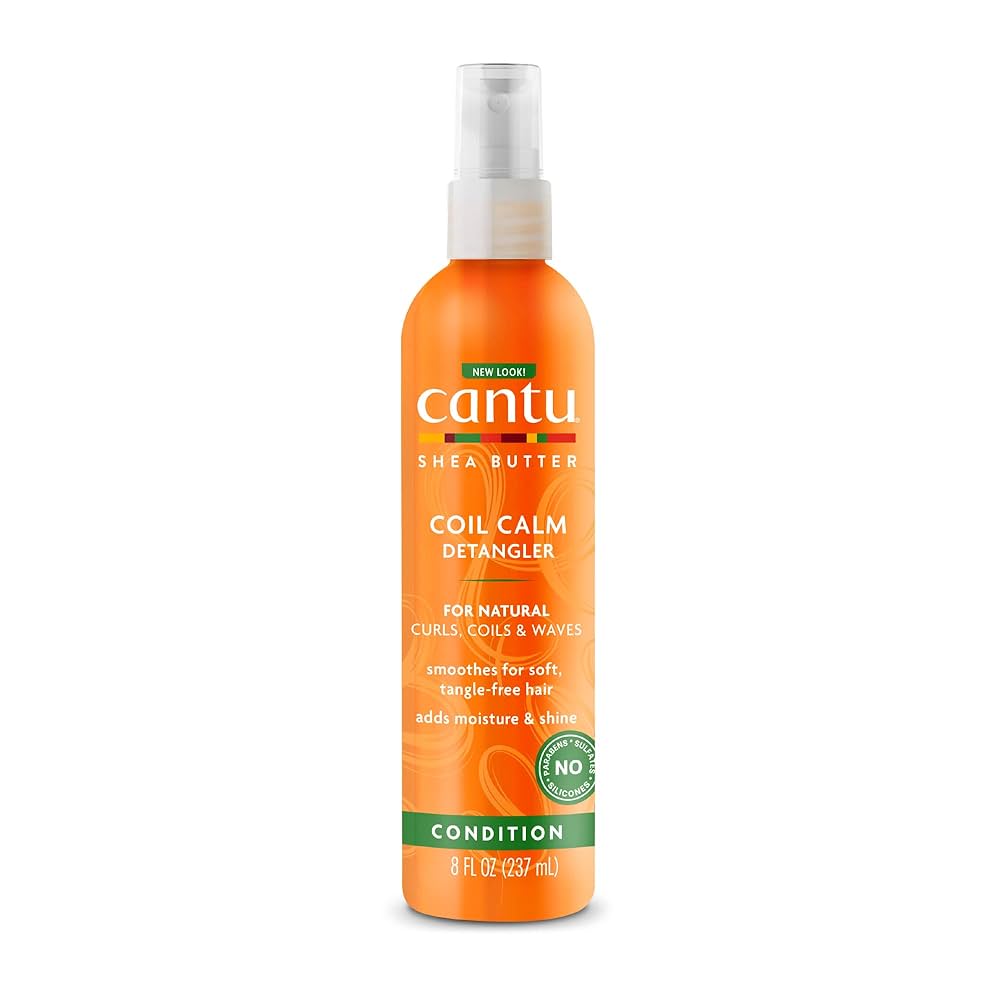 Cantu shea butter coil calm detangler