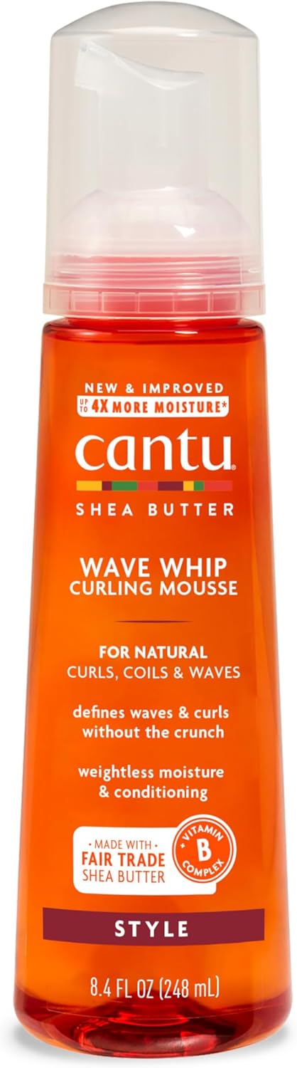 Cantu shea butter wave whip curling mousse