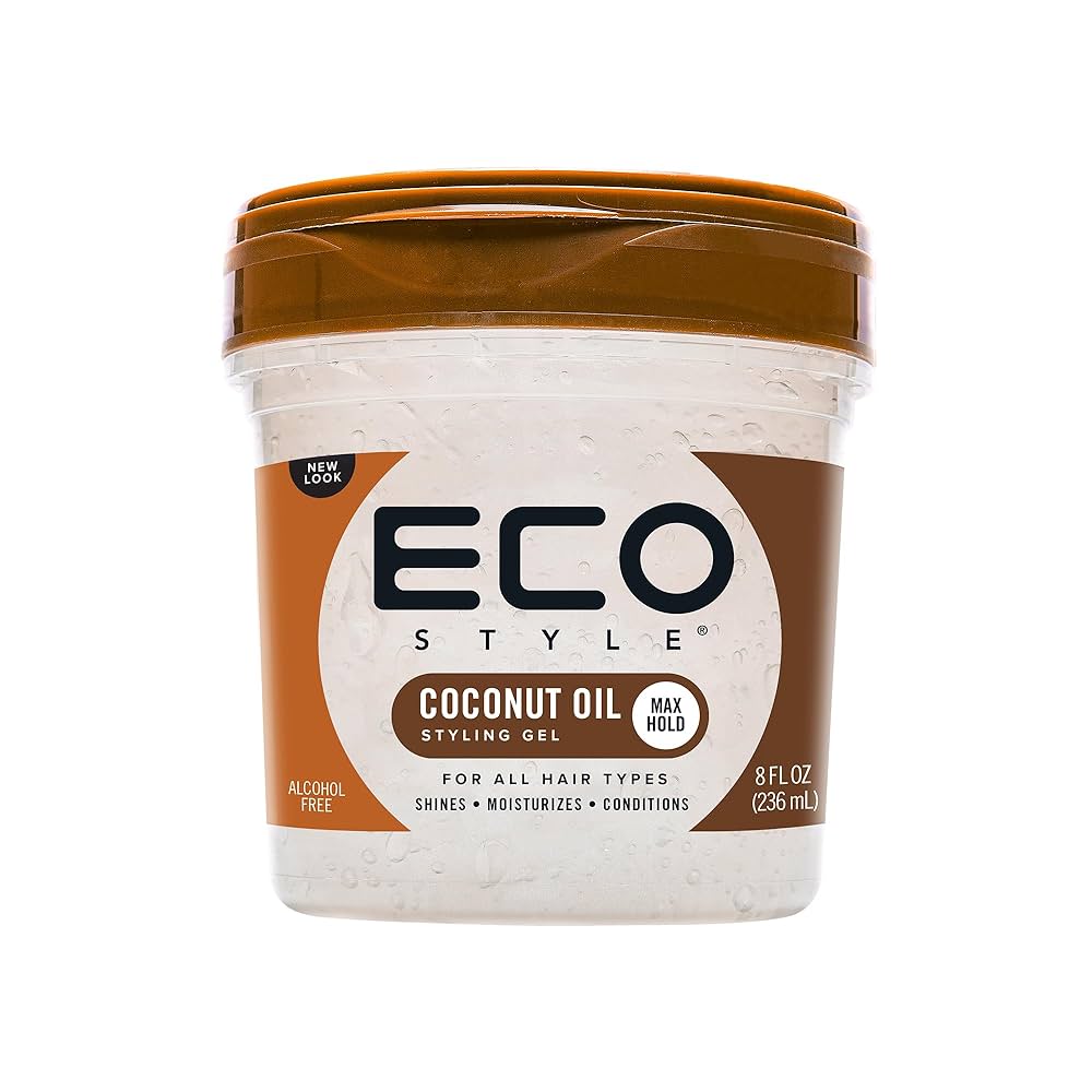 Eco Style coconut oil hair styling gel