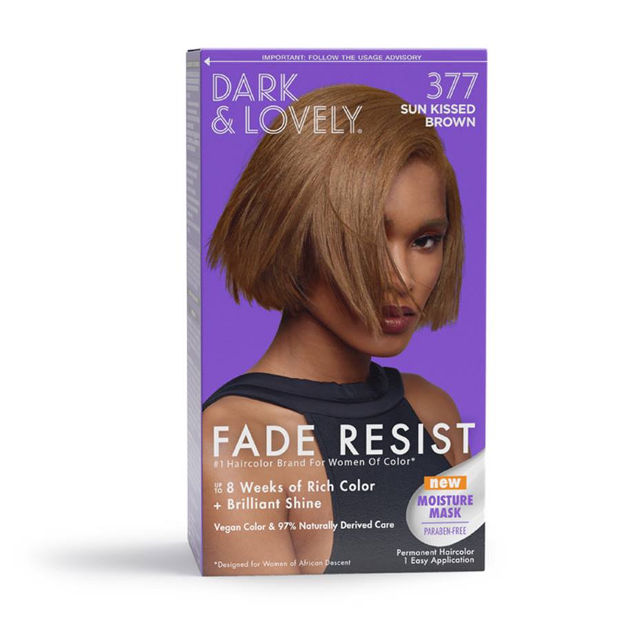 Dark & lovely fade resist 377 sun kissed brown
