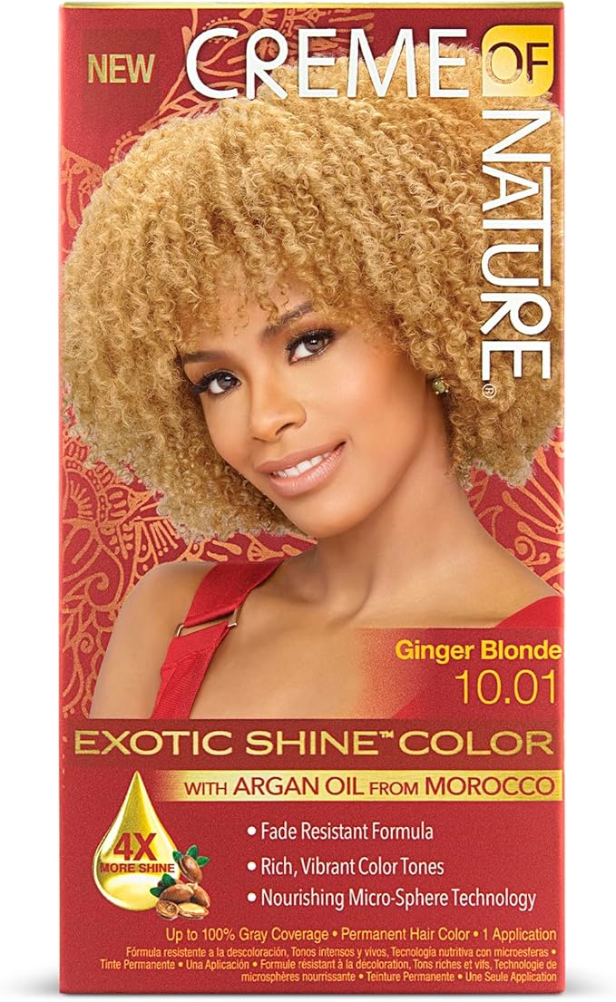 Creme of nature exotic shine colour ginger blonde