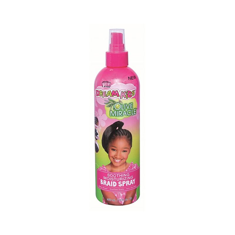 African pride Dream kids olive miracle soothing moisturizing braid spray