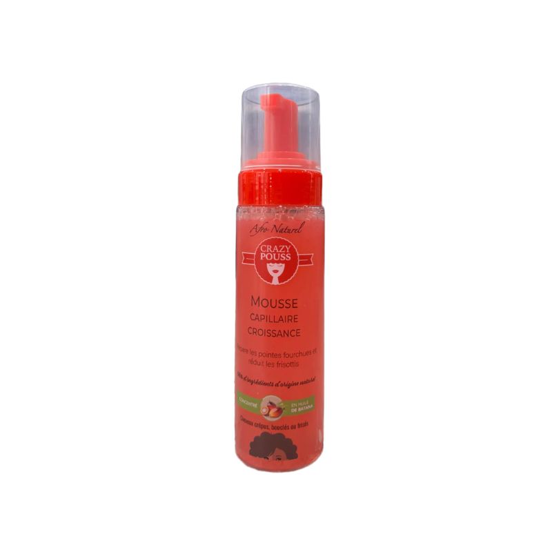 Afro naturel crazy pouss Mousse capillaire croissance
