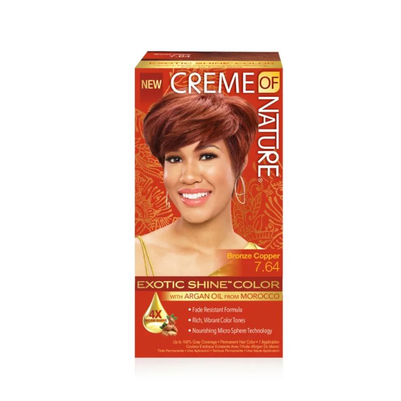 Creme of nature exotic shine colour bronze copper-7.64