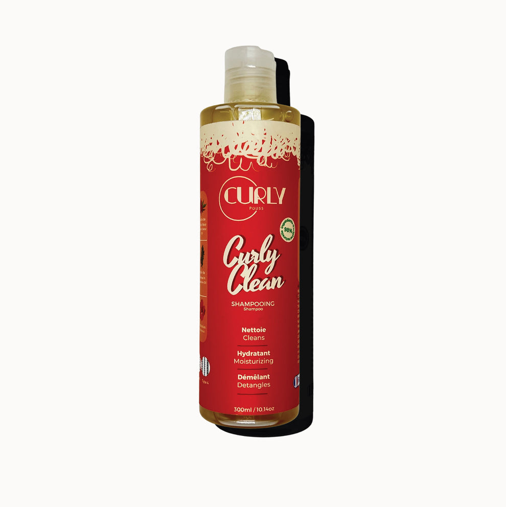 Curly pouss Curly clean shampooing