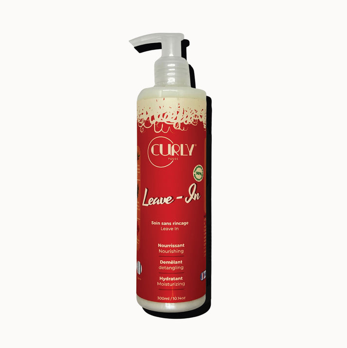 Curly pouss Leave-in soin sans rincage