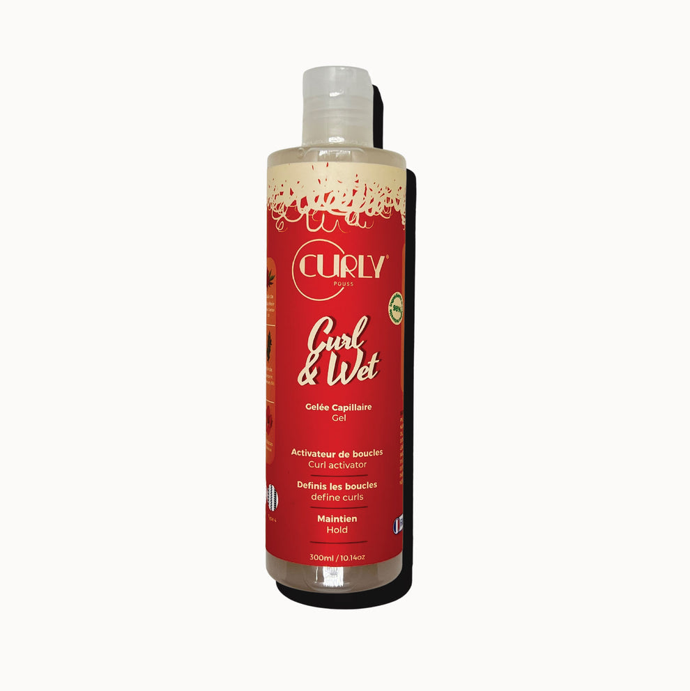 Curly pouss Curl & wet celee capillaire