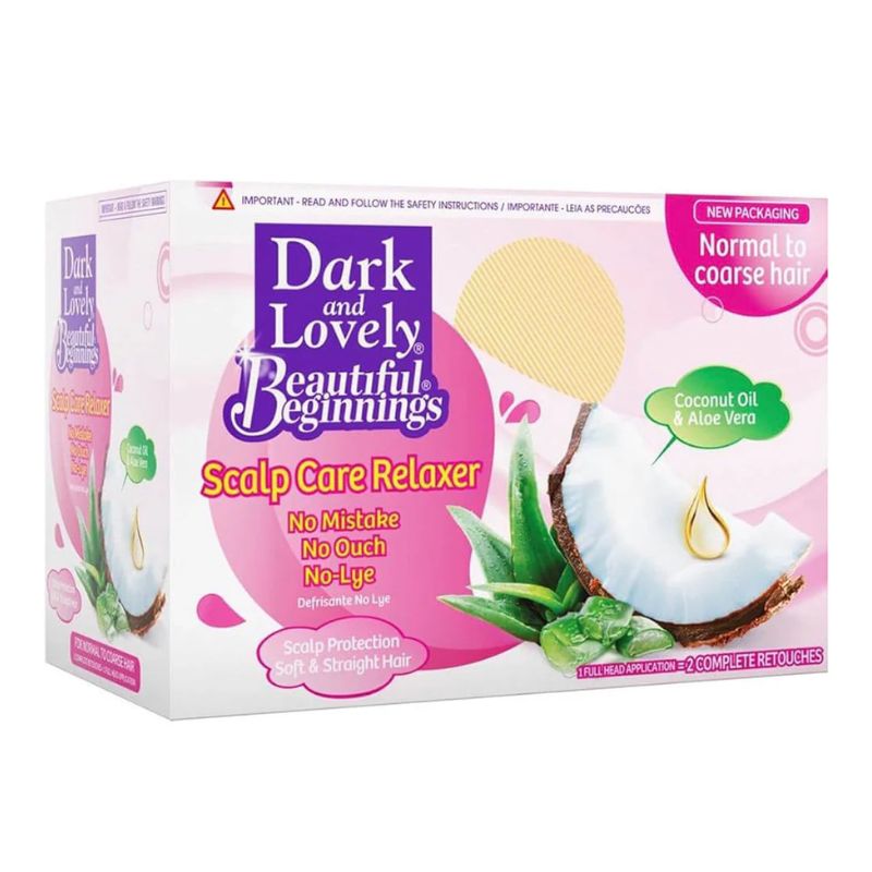 Dark & Lovely beautiful beginnings scalp care relaxer