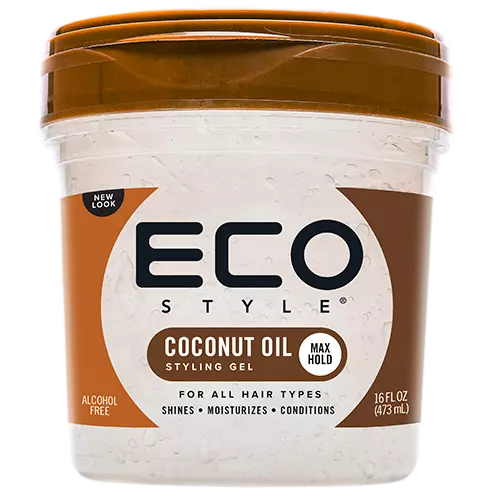 Eco Style coconut oil hair styling gel