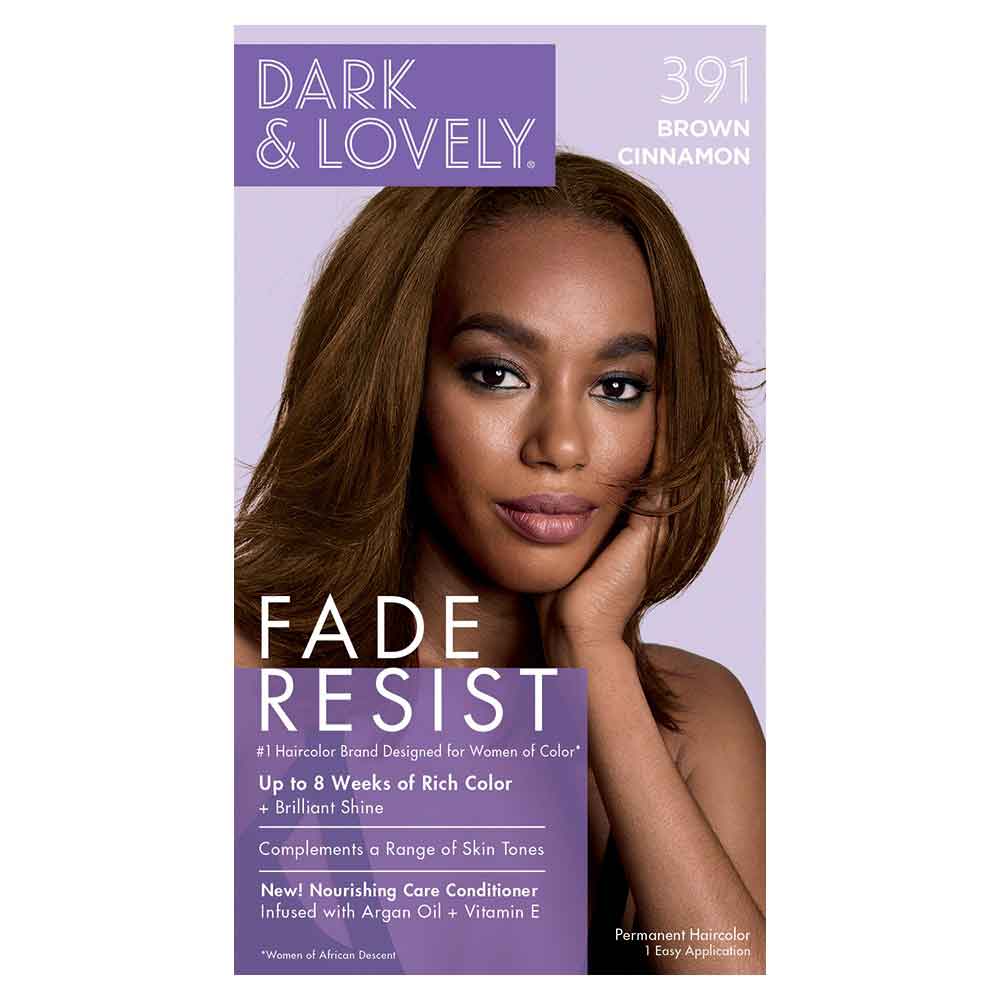 Dark & lovely fade resist 391 brown chinnmon