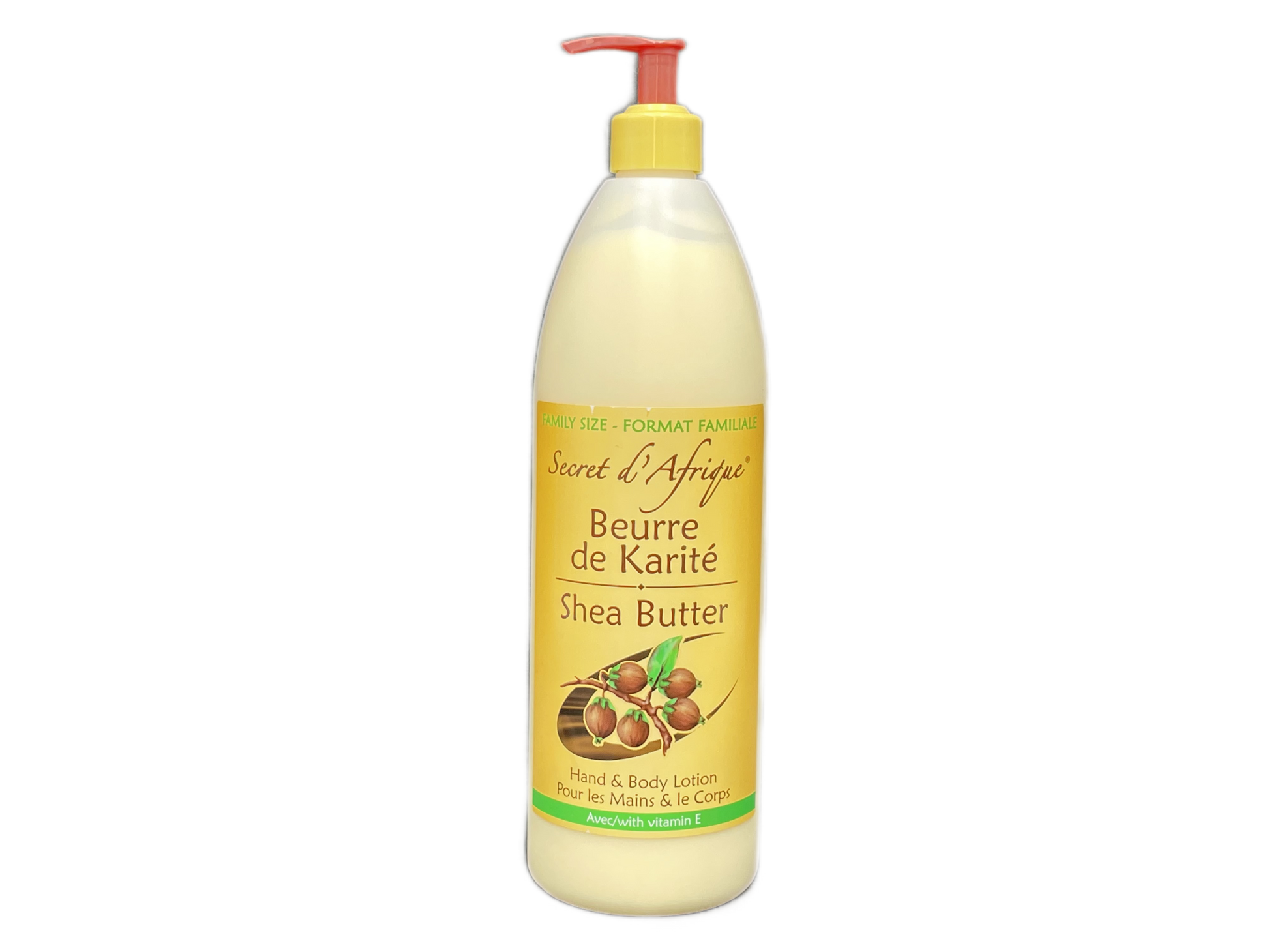 Secret d' afrique Beurre de karite Shea Butter family size