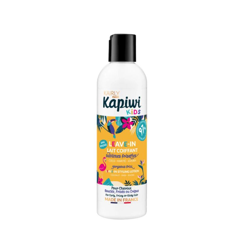 Kairly paris Kapiwi kids Leave-in lait coiffant sublimes frisettes gorgeous frizz leave-in styling lotion
