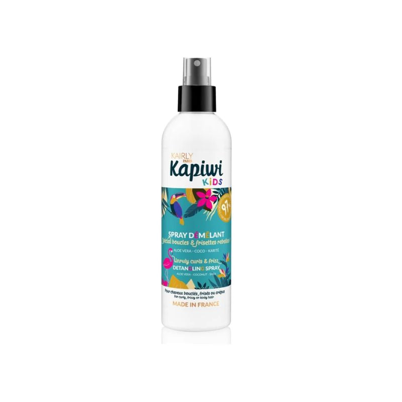 Kairly paris Kapiwi kids Spray demelant boucles & frisettes rebelle unruly curls & frizz detangling spray
