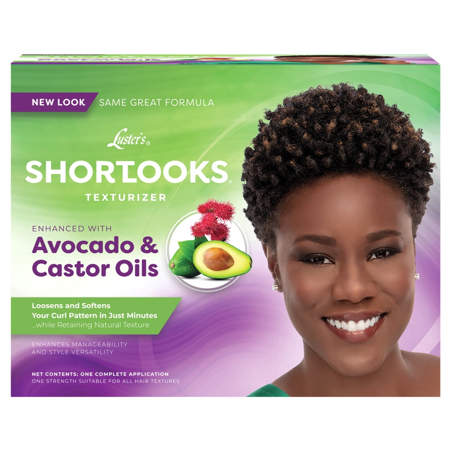 Luster's Shortlooks avacado & castor oils