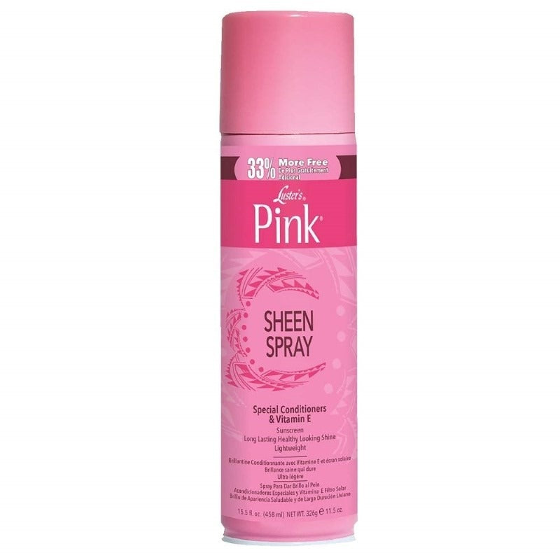 Luster's Pink sheen spray special conditioners & vitamin E