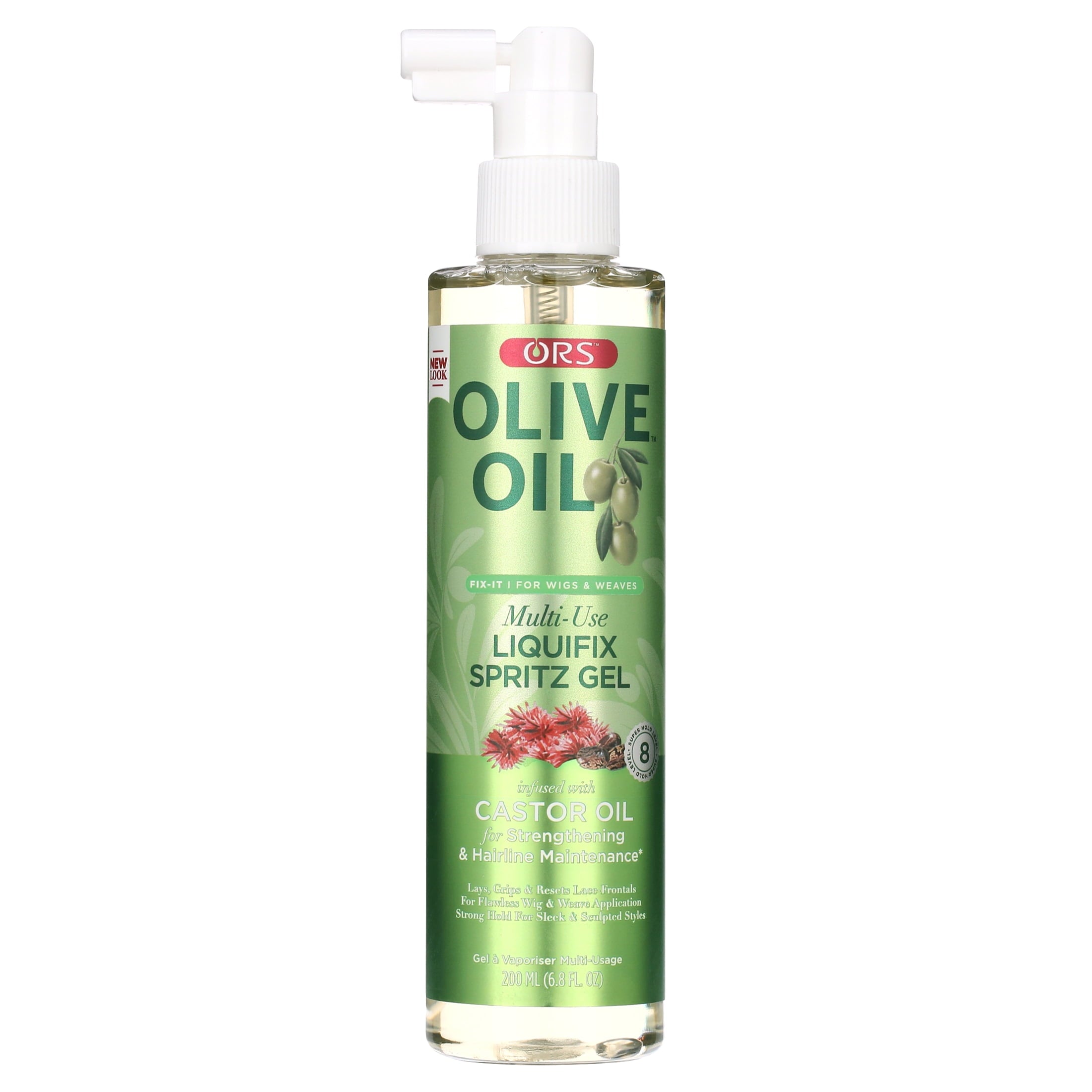 ORS Olive oil Multi-use liquifix spritz gel Castor oil