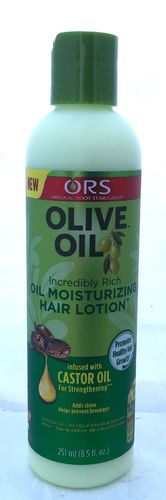 ORS olive oil oil moisturizing hair lotion