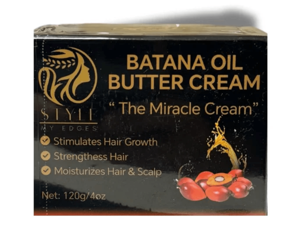 Style my edges Batana oil butter cream
