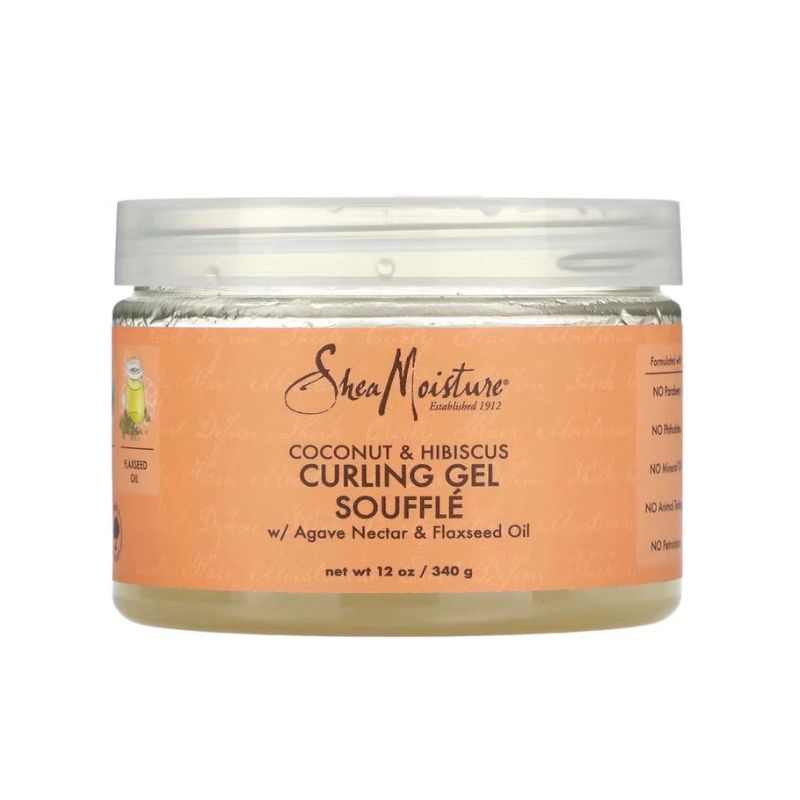 Shea moisture coconut & hibiscus curling gel souffle