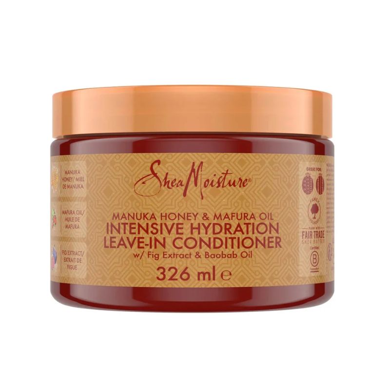 Shea moisture manuka honey & mafura oil Intensive hydration leave-in conditioner fig extract & baobob oil