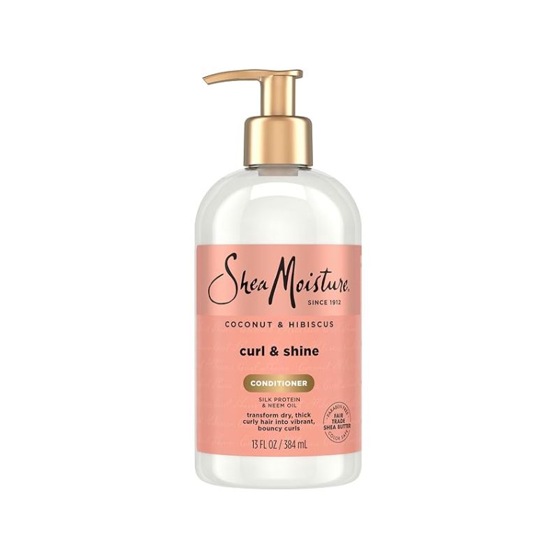 Shea moisture coconut & hibiscus curl & shine conditioner
