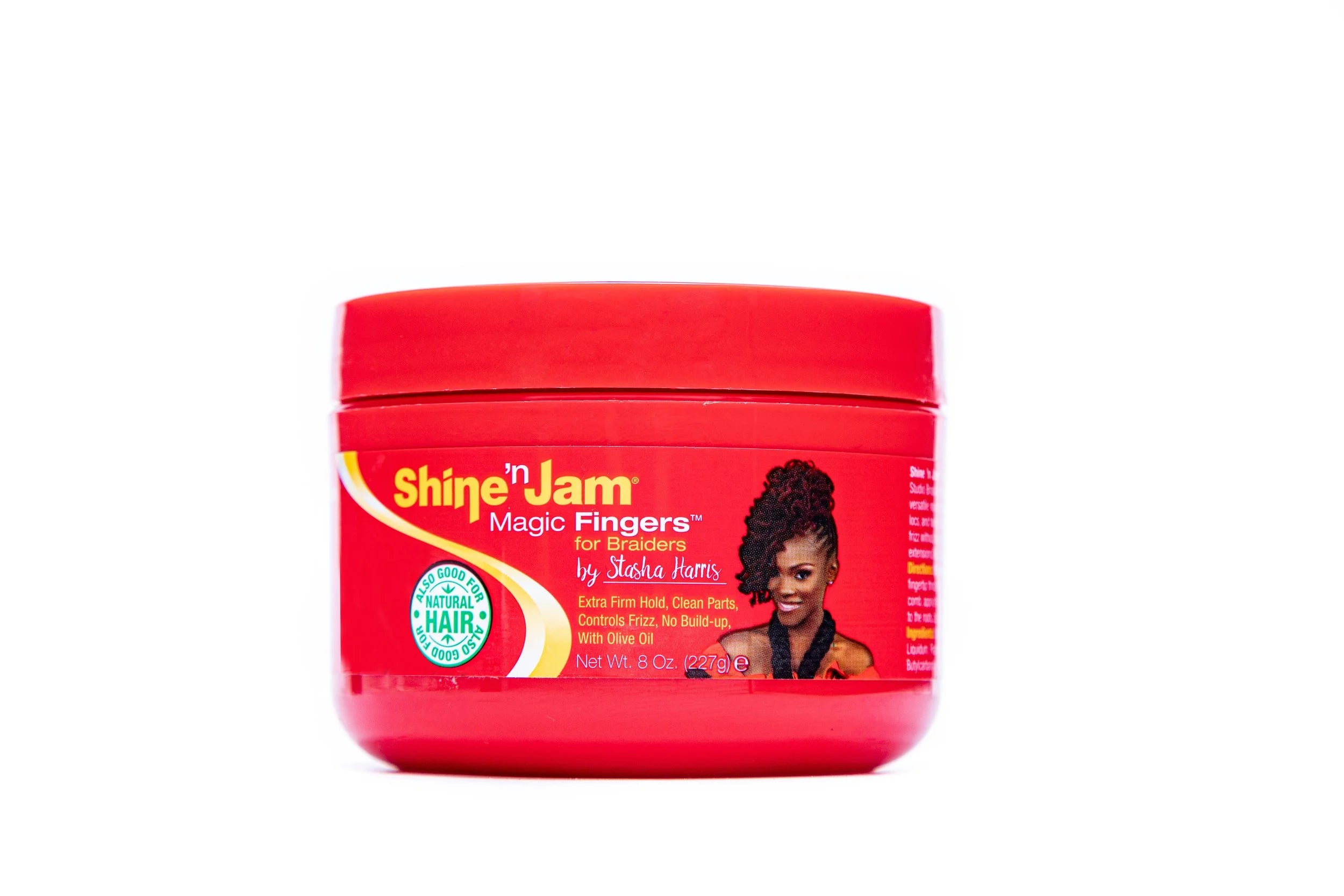 Shine 'n Jam Magic fingers conditioning gel for braiders by stasha harris