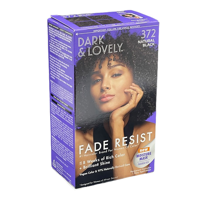 Dark & lovely fade resist 371 Natural black