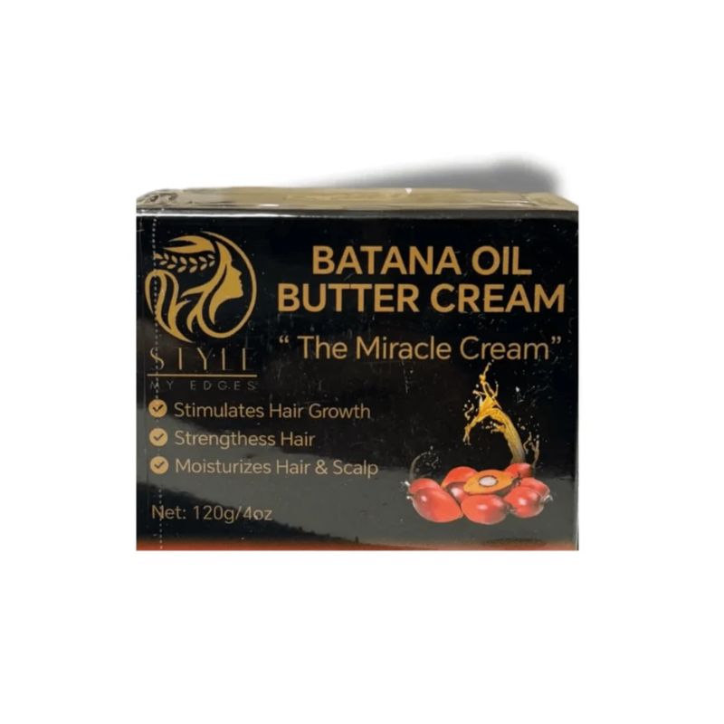 Style my edges Batana oil butter cream