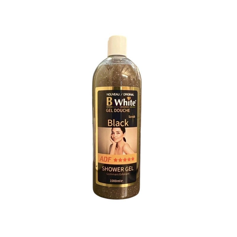 B white gel douche black shower gel