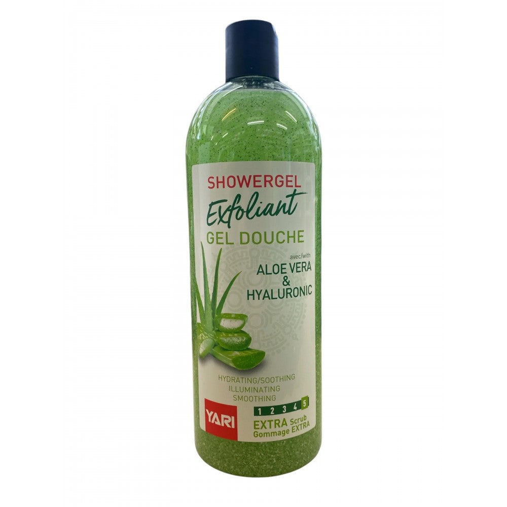 Yari Shower gel exfoliant gel douche aloe vera & Hyaluron