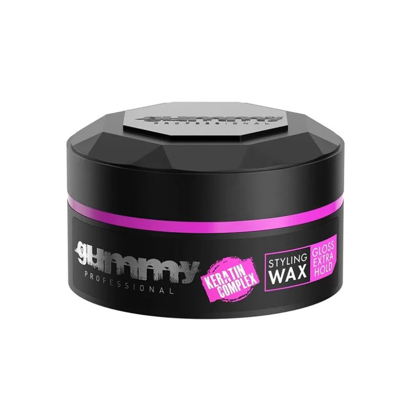 gummy professional keratin styling wax gloss extra hold