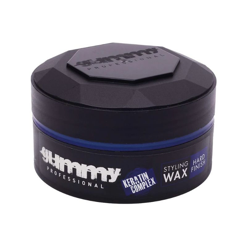 gummy professional keratin styling wax hard finish