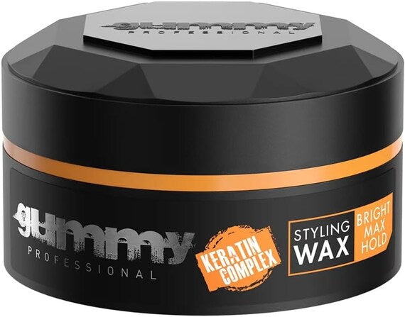 gummy professional keratin styling wax bright max hold