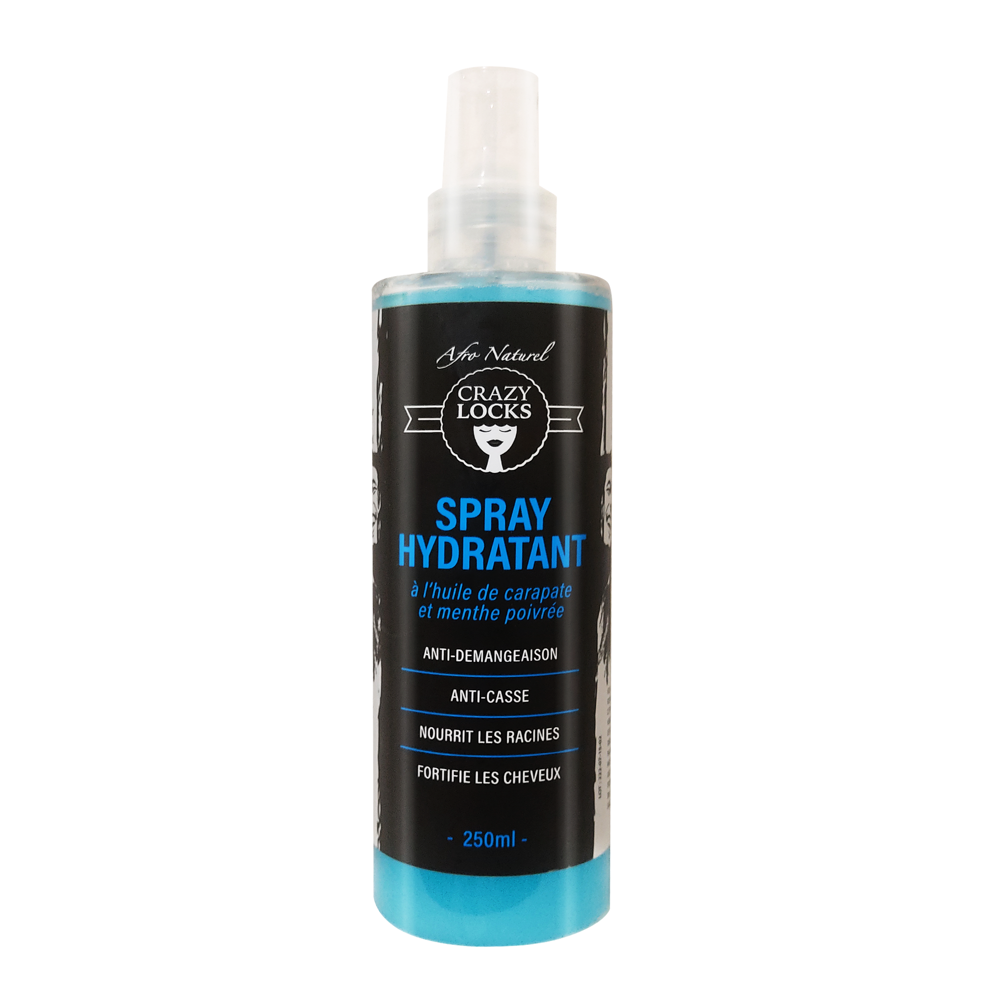 Afro naturel Crazy locks spray hydratant