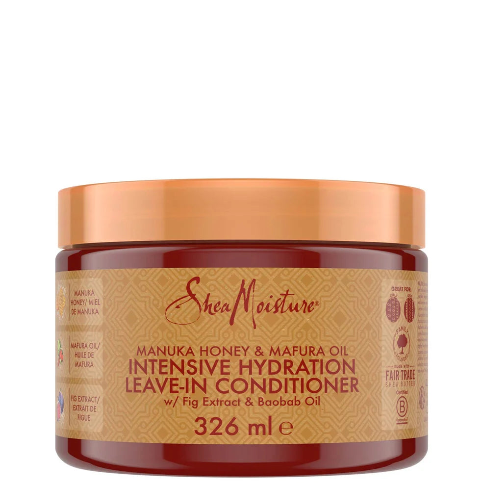 Shea moisture manuka honey & mafura oil Intensive hydration leave-in conditioner fig extract & baobob oil