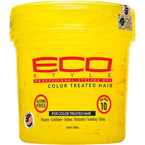 Eco Style colour treated hair styling gel